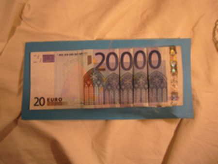 1. 20.000 Euro Schein