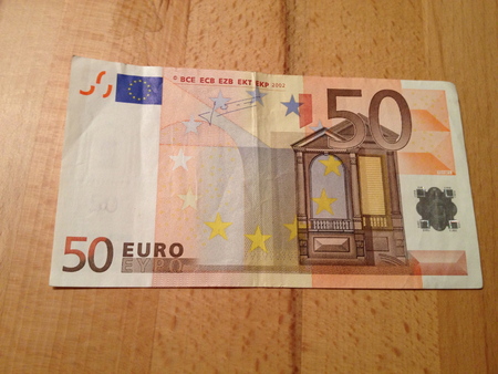 1. 50 € Schein